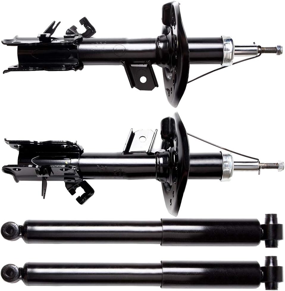 Front Rear Shocks Struts (4Pcs) ANPART Shock Absorbers Fits 2008-2012 for Nissan Rogue with 339196 339197 349097 Auto Shocks Sets
