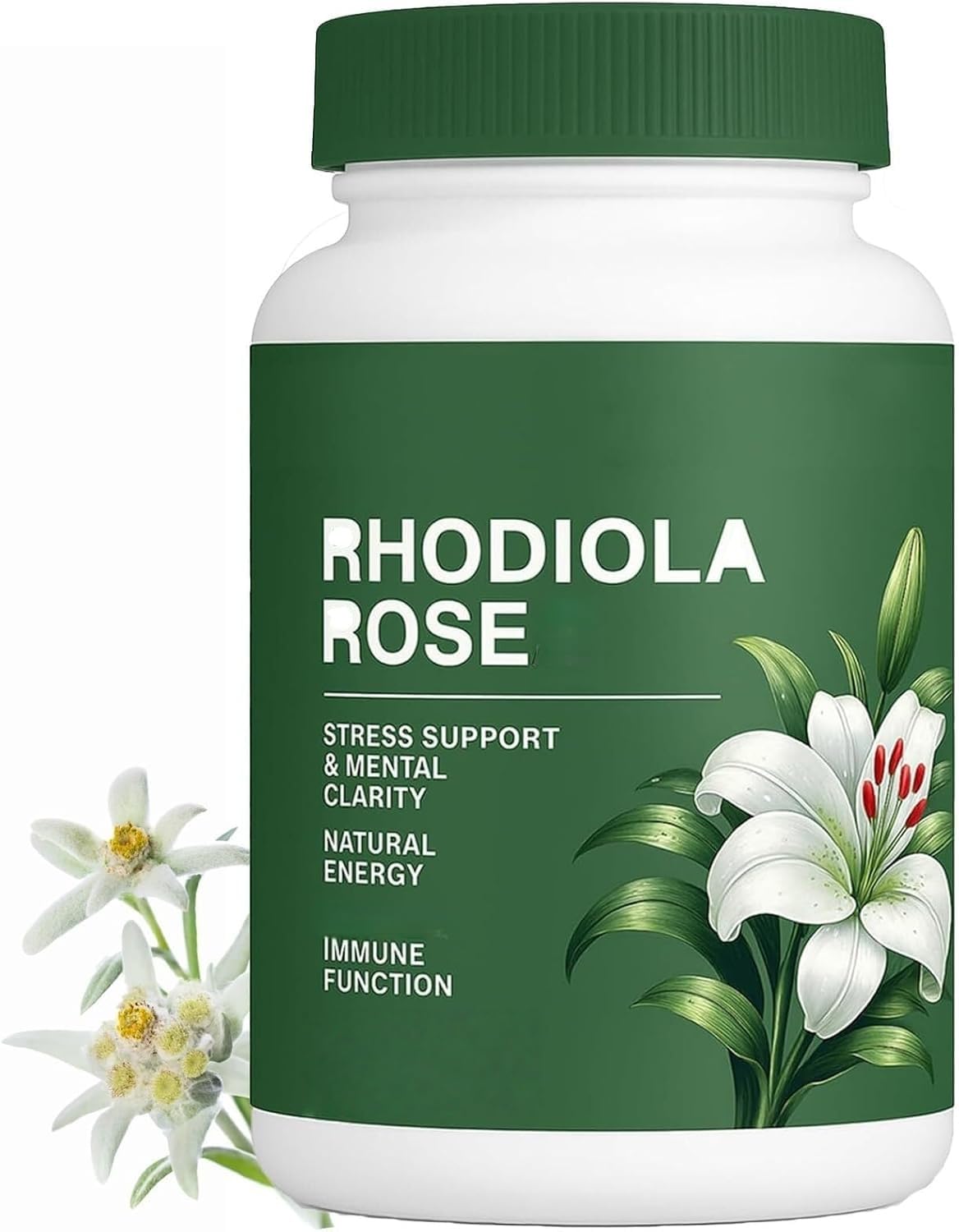 Rhodiola RoseaErba adattogena naturale, equilibrio energetico, funzione immunitaria, non OGM