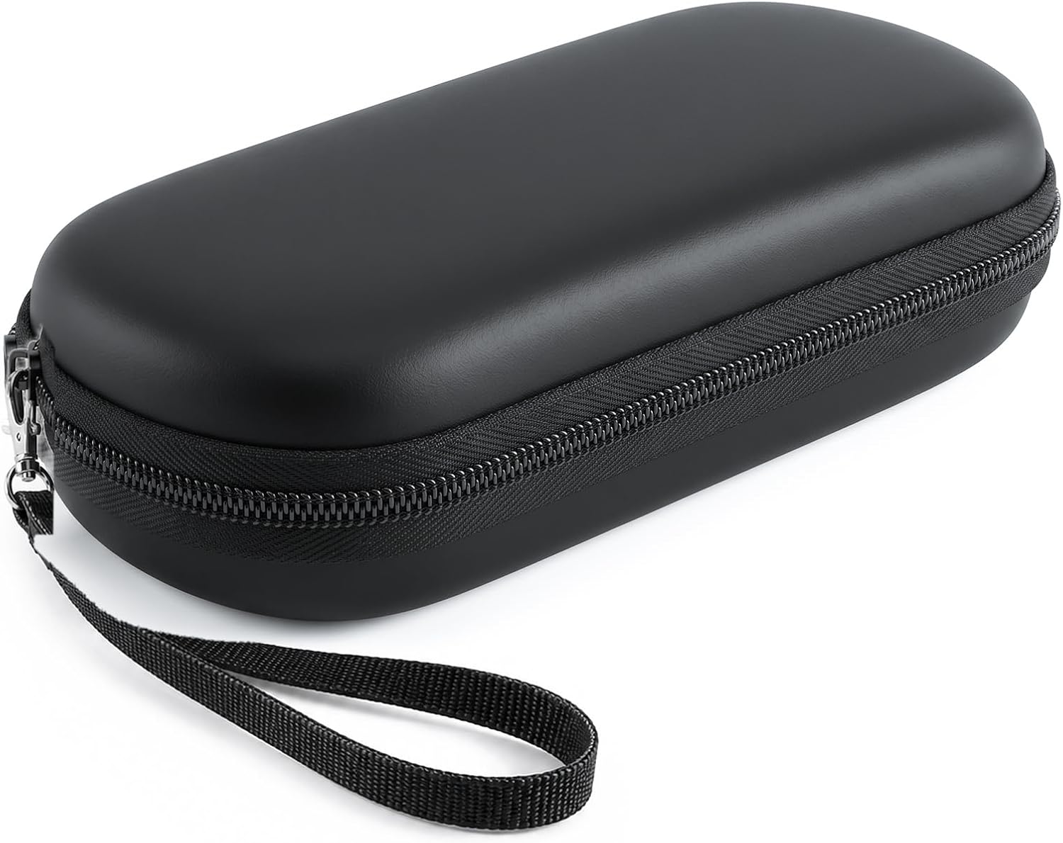 TriverseTech EVA Hard Carrying Case for PSP 1000/2000/3000, Protective Travel Storage Bag with Mesh Pocket, Elastic Straps, Dual Zipper and Wrist Strap