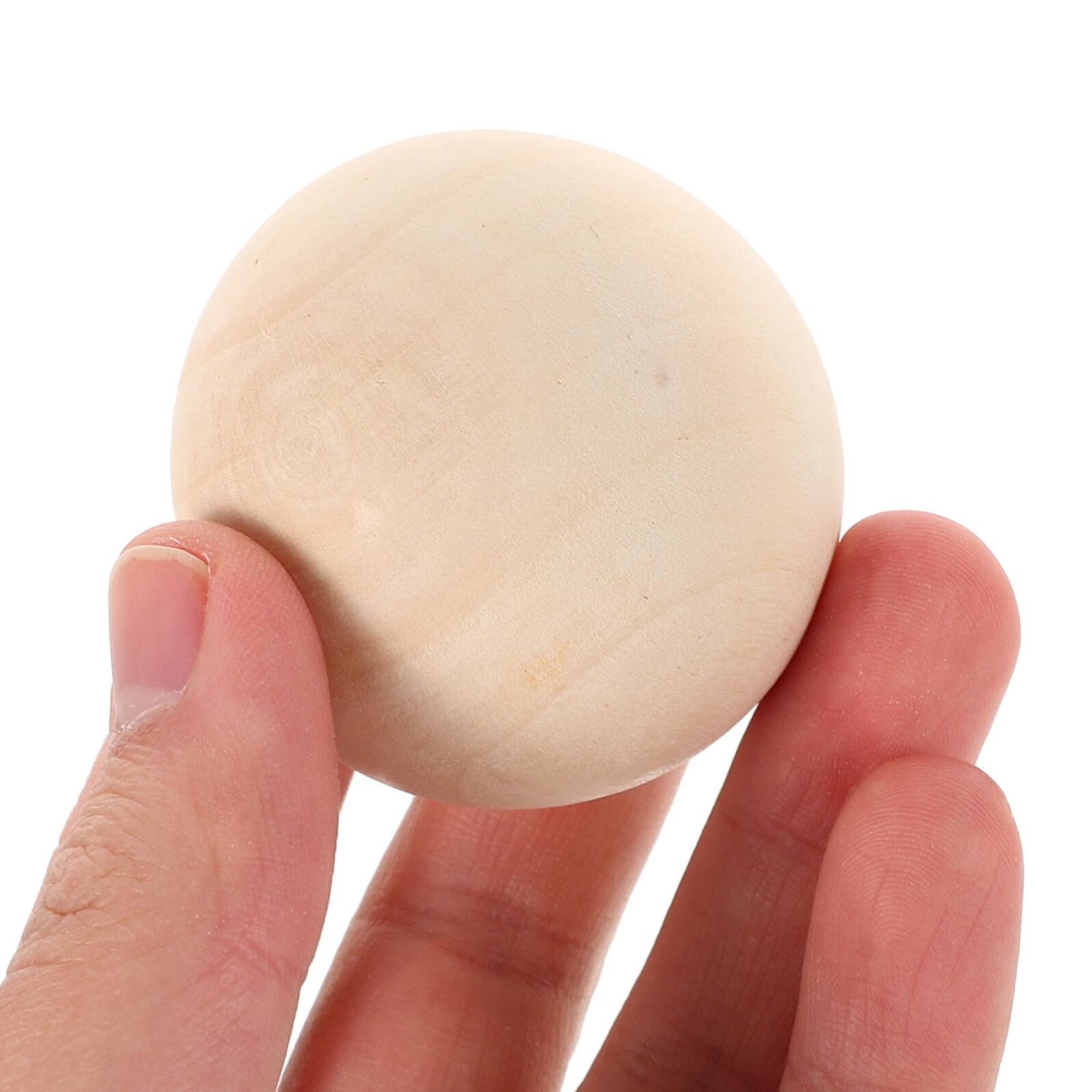 Mikikit Palline da Hockey da Esterno in Legno Duro Massiccio Antirimbalzo 5 Cm Set da 15 per Allenamento e Partite di Hockey su Prato Sportive e Ricreative