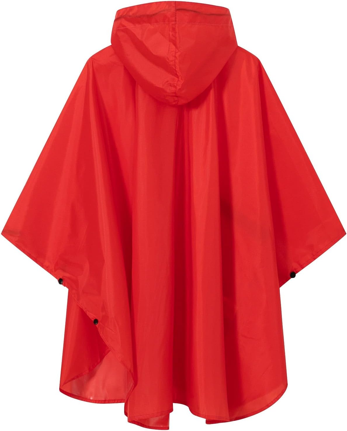 SaphiRose Lightweight Kids Rain Poncho Waterproof Jacket Zipper Up Rain Coat