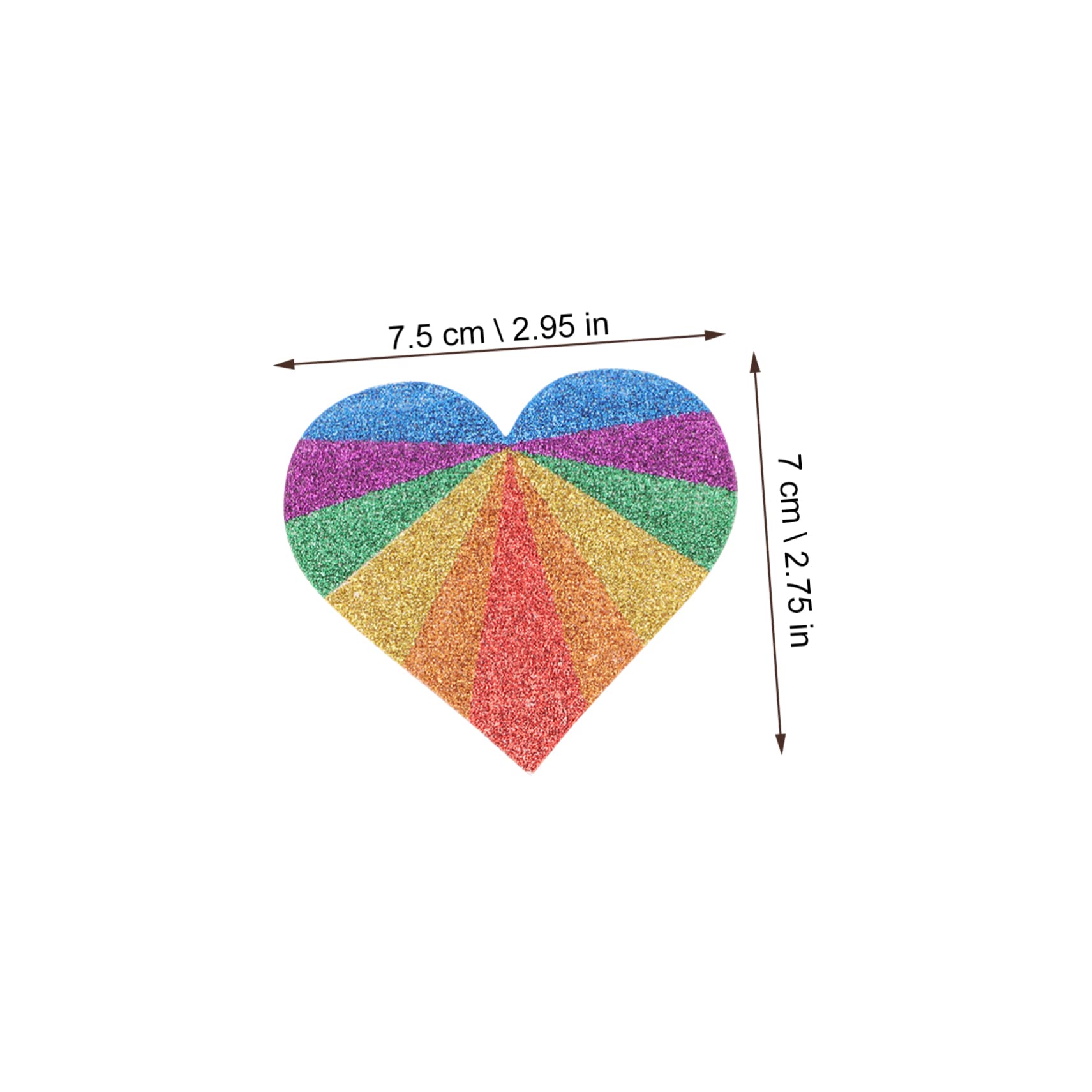 10piezas Pegatinas De Orgullo Tatuajes Temporales Arcoíris Para Fiesta Lgbtq Decoración Facial y Corporal Adhesivos Sin Daño La Piel Perfectos Para Celebraciones y Eventos De