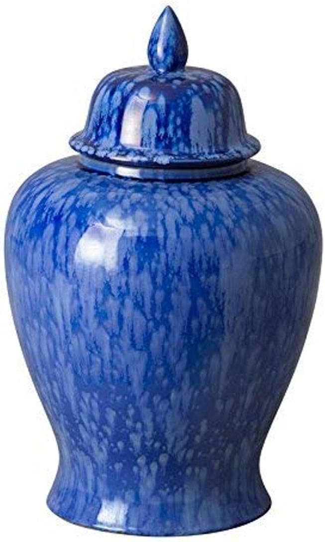 Ginger JAR, Blue Cascade 12X19.5 H