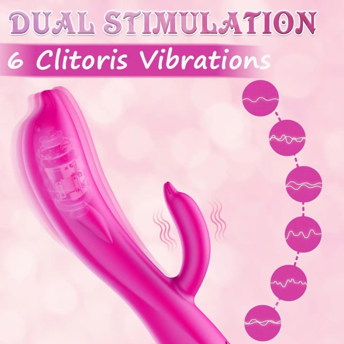 2025 Newly Adult Sex Tools for Women Wand Classic Set 6 Vibration Modes Waterproof Portable Charger Soft Sensory Accessories Vibrator Big Gifts for Women Car Accessories