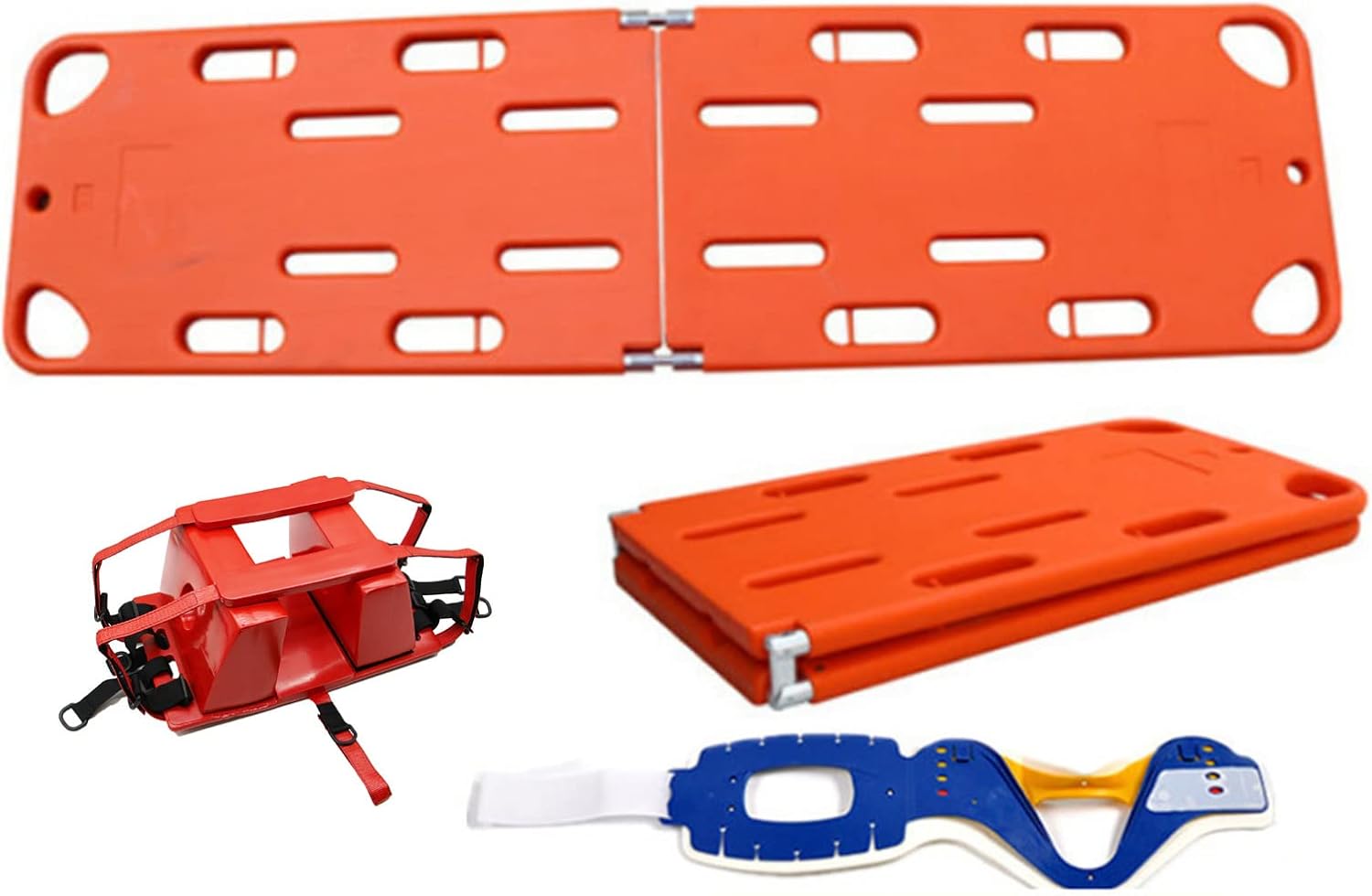 Folded Rescue Stretcher, Portable Swimming Pool Life Board Stretcher