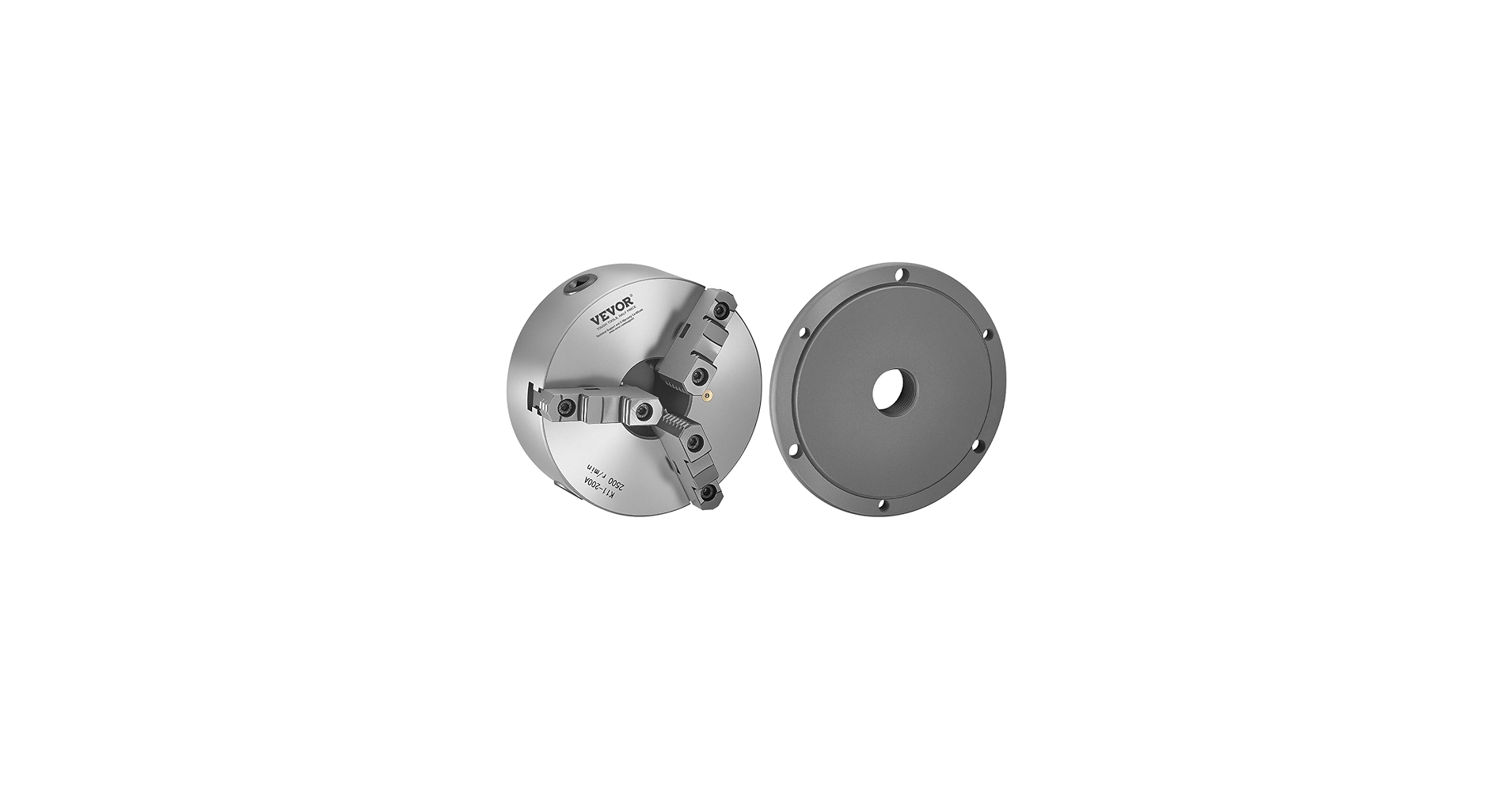 haha＊861 VEVOR 3-Jaw Lathe Chuck, 8 Inch (200 mm), Self-Centering