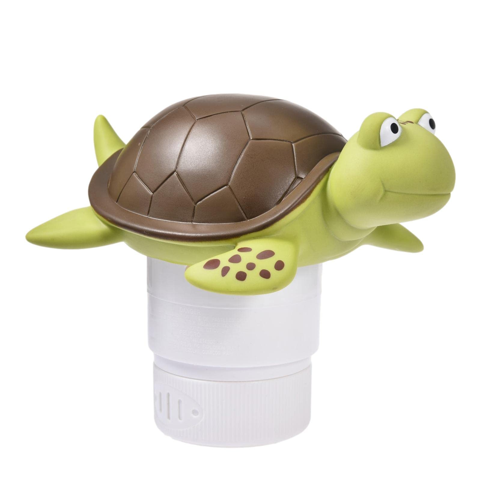 Nadador dosificador de cloro para piscina de cocodrilo, para tabletas 1 y 3 pulgadas, dispensador de productos químicos para piscina