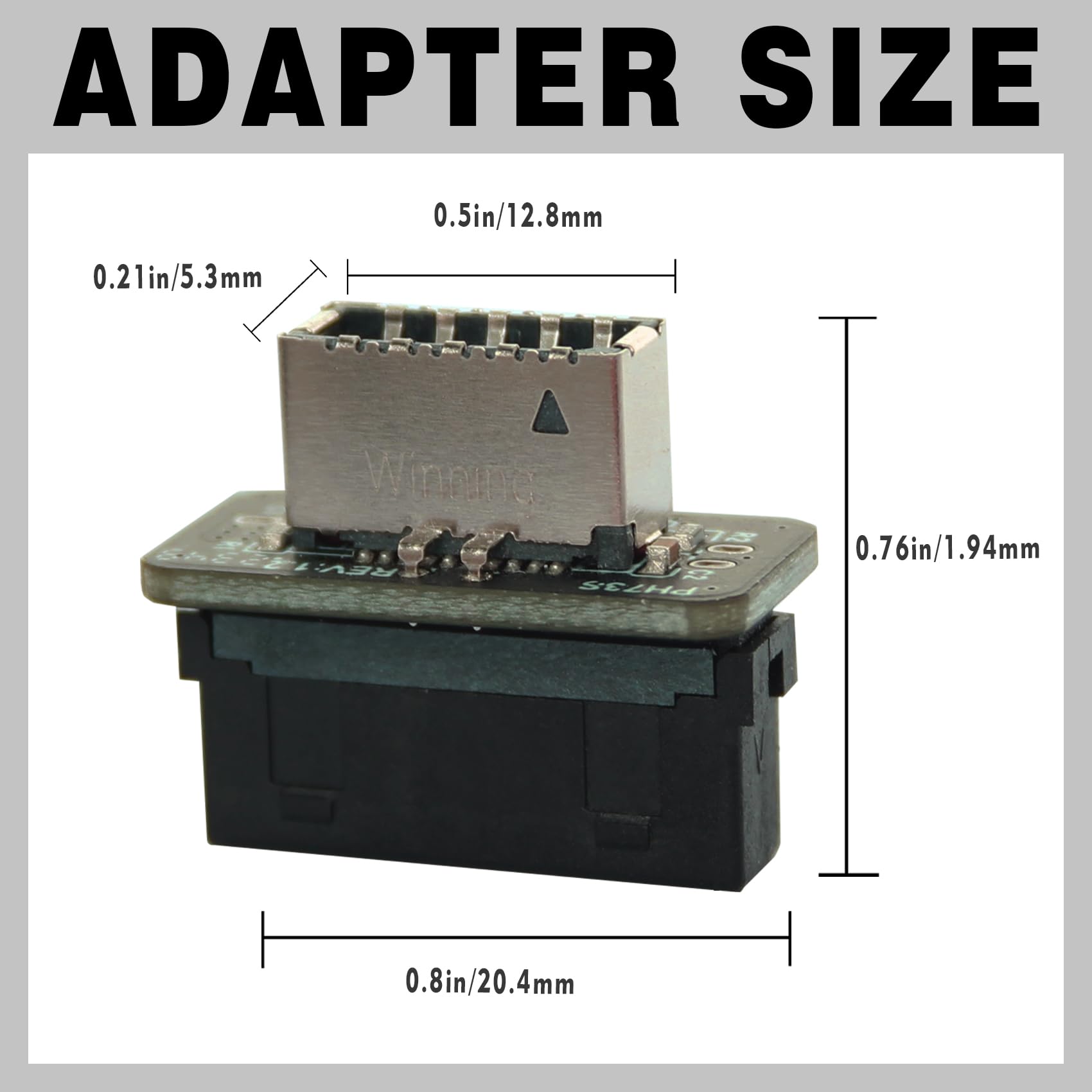 Snapklik.com : USB 3.2 Gen 1 To USB 3.2 Gen 2 Header Adapter, USB 3.1 ...