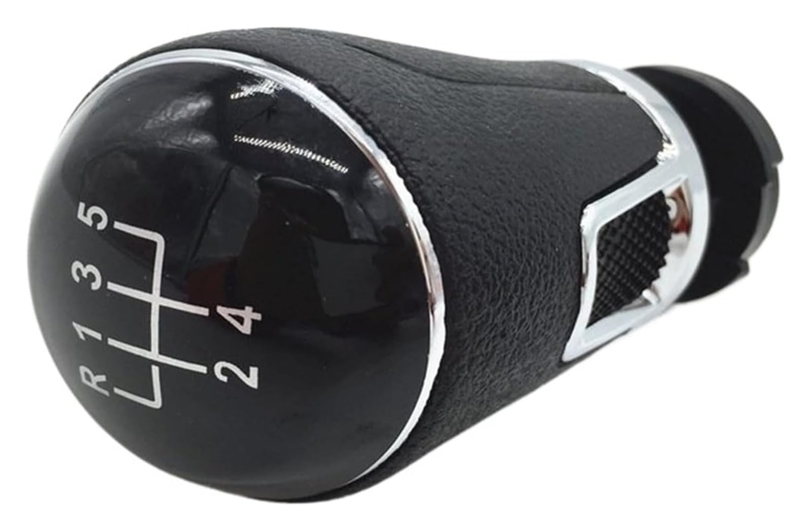 FNCVTM Car Gear Knob for VW for Passat B7 2011-2015 Gear Shift Knob Lever Shifter Stick Gaiter Boot Cover Collar(Gear Knob 5 Speed)