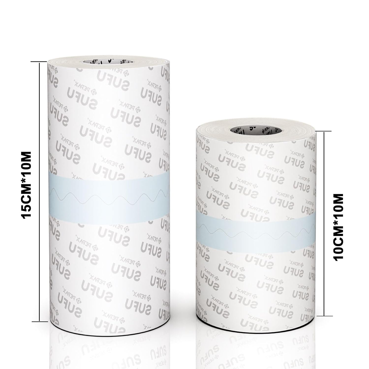 PEPAX SUFU Tattoo Aftercare Bandage - 4"x 10 Yard Second Skin Tattoo Cover Up Patch Waterproof Tattoo Bandage Breathable Tattoo Cover Up Tape Transparent Tattoo Wrap for Healing Tattoo Protection Film - Image 5