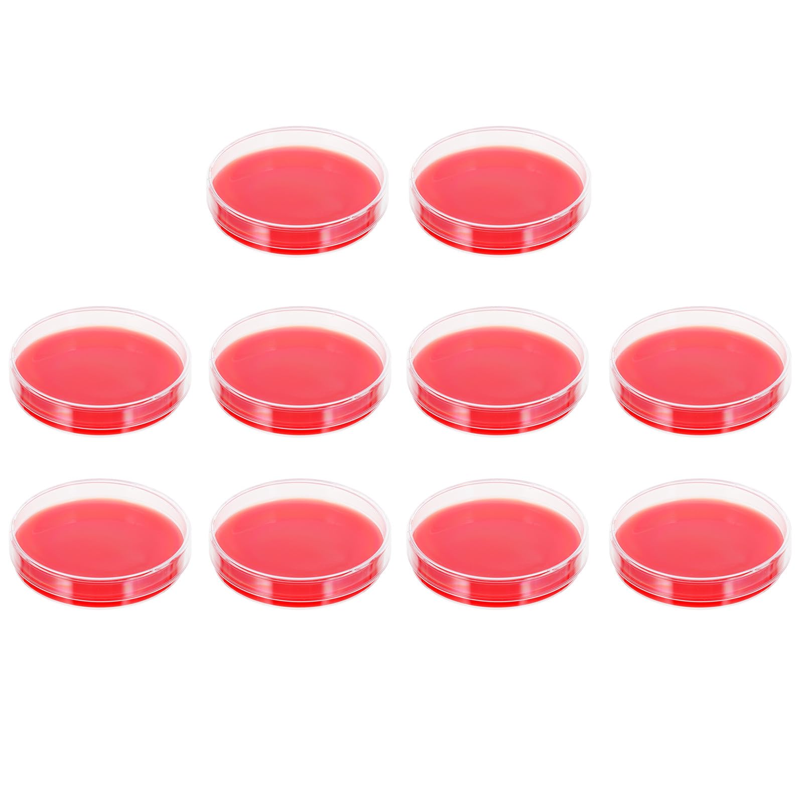 Placas de agar sangre para microbiología hospitalaria y medio nutritivo de cultivo de 70 mm