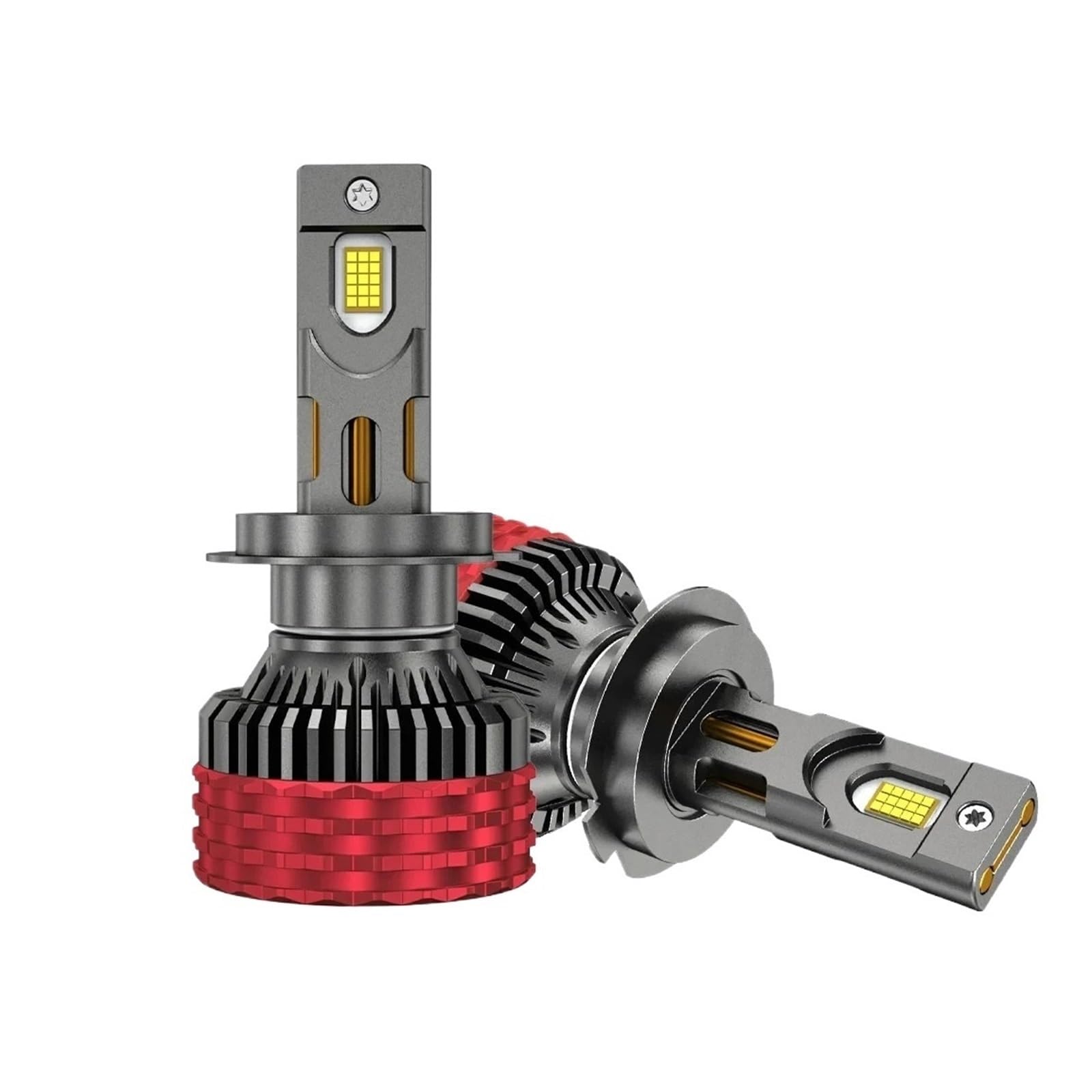 Reflektor LED H4 H7 LED CANBUS H11 H1 H3 9005 Żarówki halogenowe | HB3 9006 HB4 9007 9008 9012 Reflektory LED 5200W 6000K Reflektor samochodowy Buld 12V