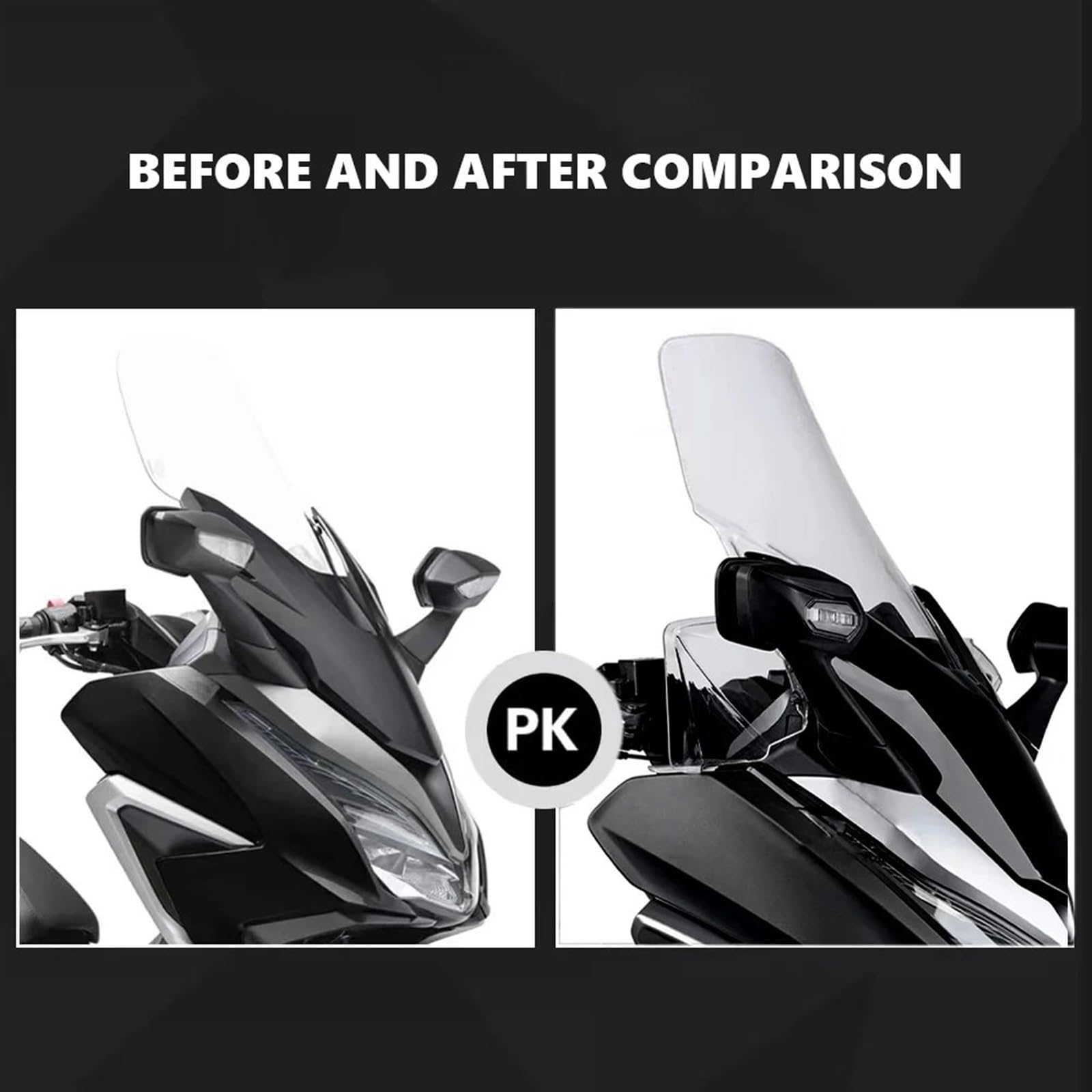 Amazon | バイク用 スクリーン フォルツァ 125 250 300 350 用