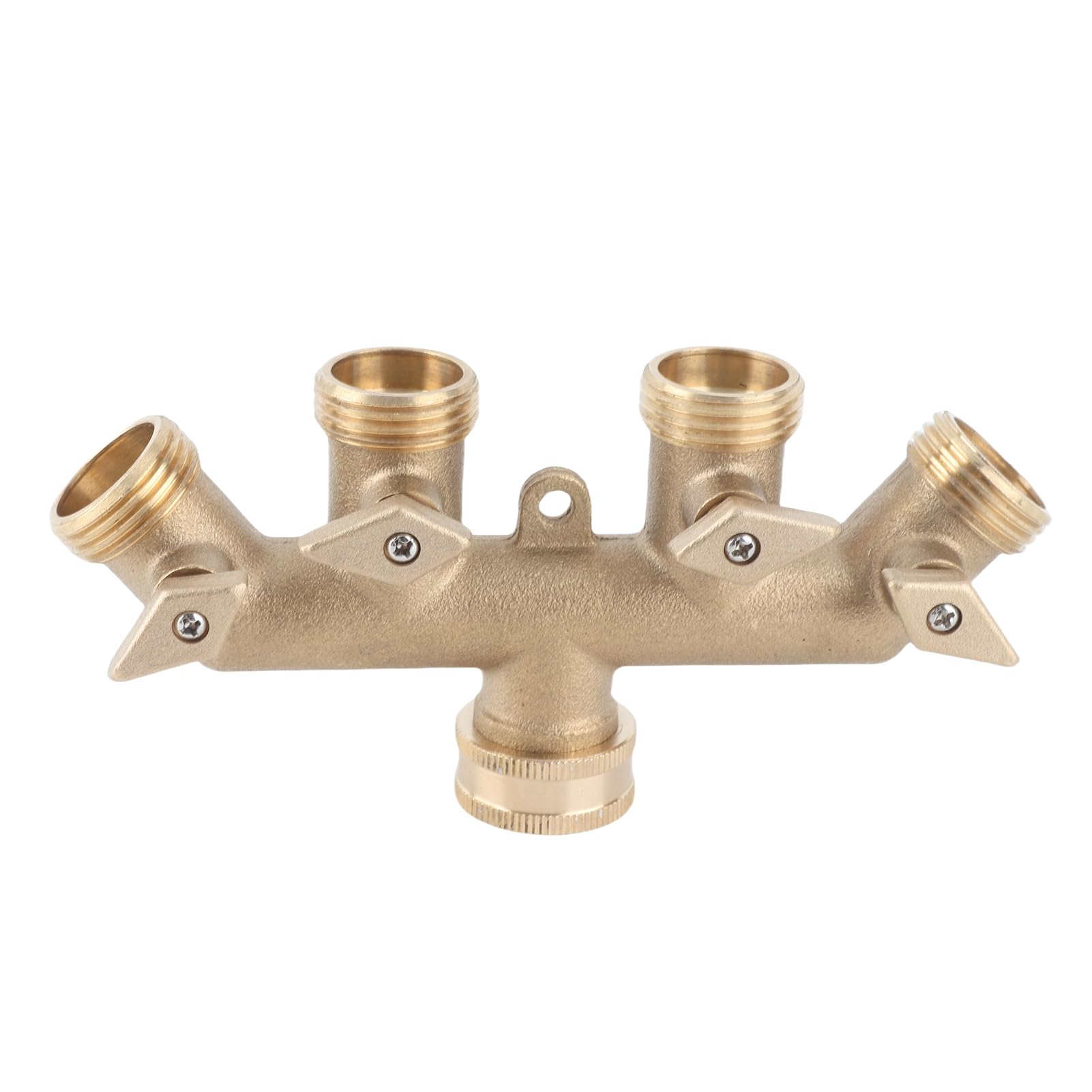 Séparateur de robinet 4 voies en laiton massif raccord haute durabilité pour serre et jardin