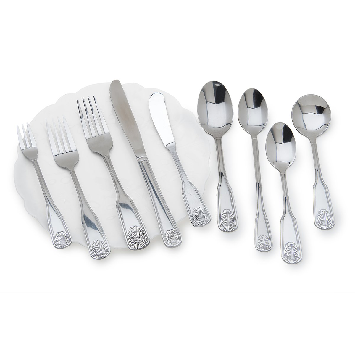 Update International Iced Tea Spoon - Shelley Series [Set of 12]