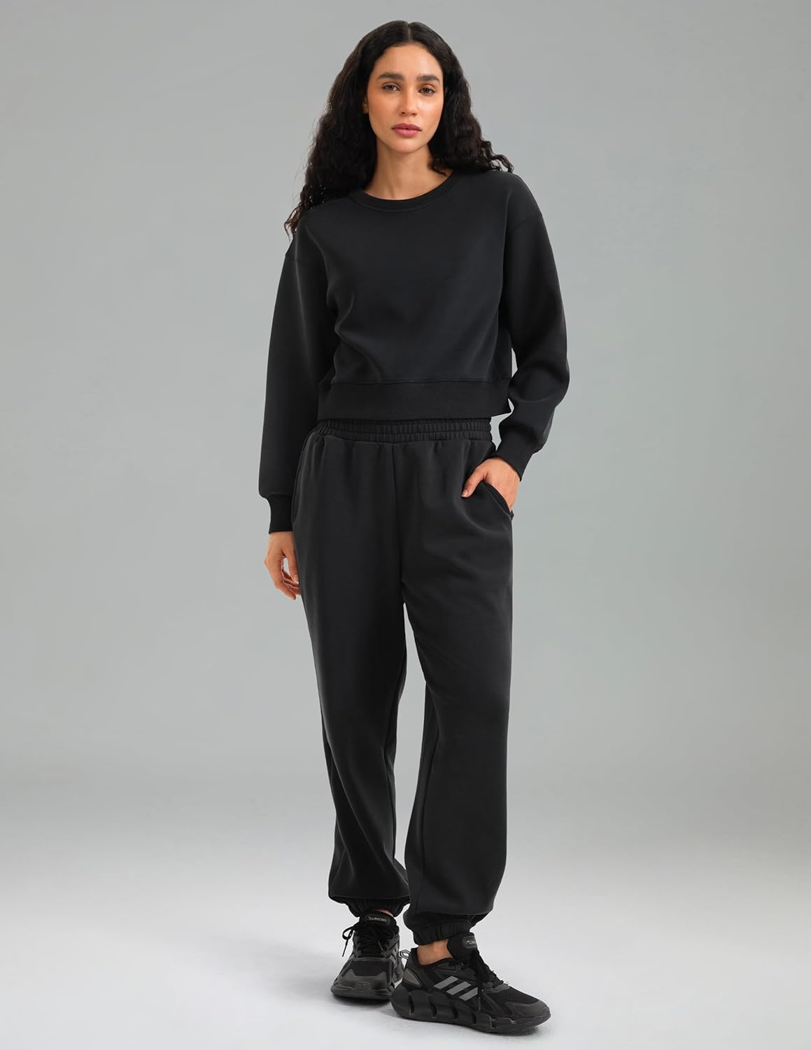 Colorfulkoala Velvra Modal Fleece Lined Pullover - Women's Soft & Warm Lounge Sweatshirt, Stylish Winter Tops - Image 6