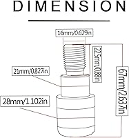 Vista 4 de Motocicleta para Y&AMAHA XJ6N XJ6 N XJ6DIVER XJ6 Diver 2009-2015 2014 2013 2012 2010 Palanca de embrague de freno manillar empuñaduras extremo Gris1