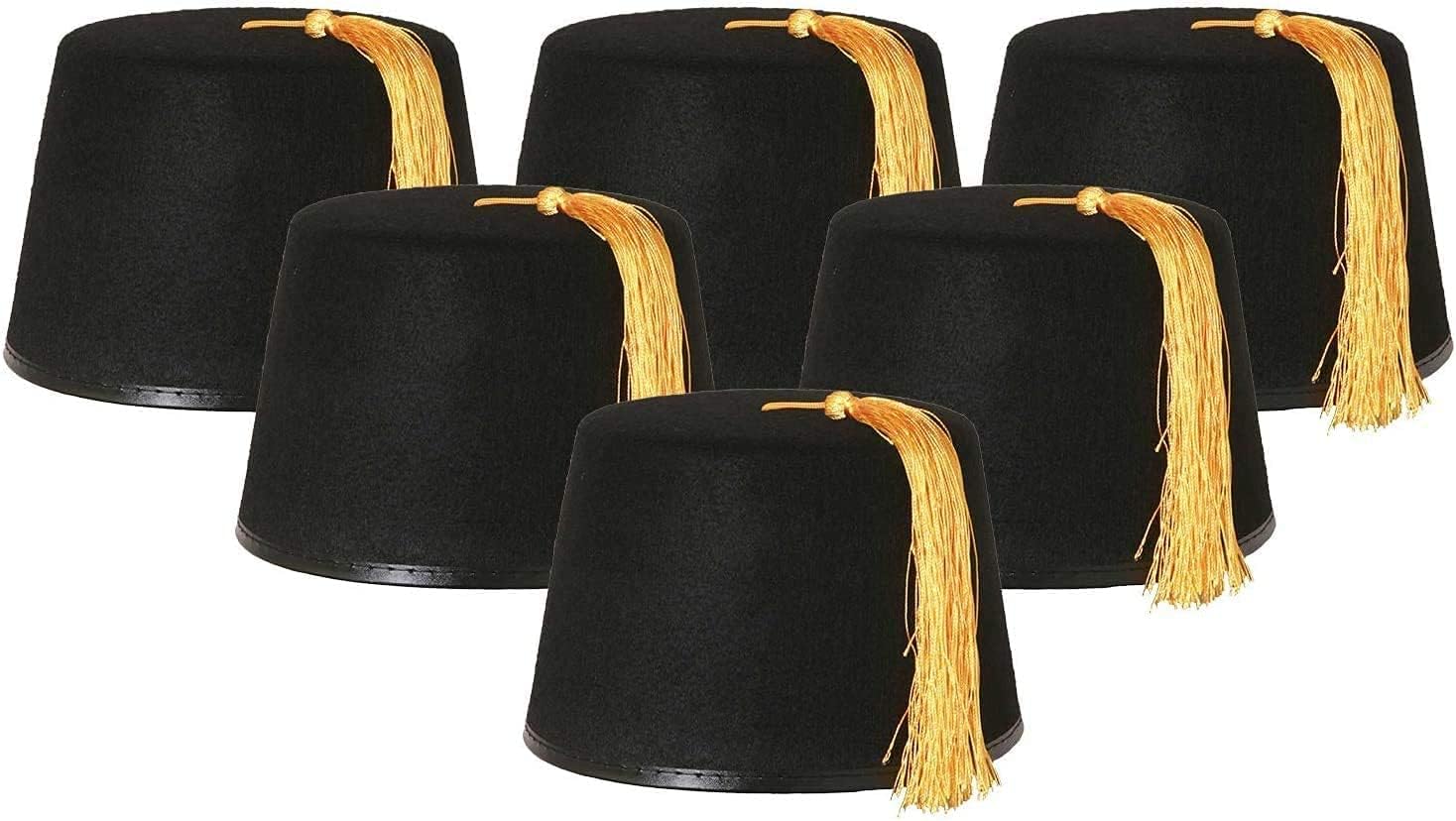 Unisex Felt Fez Hat For Men And Women 