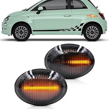【新品】フィアット 500 USサイドマーカー ランプ 前後セット Amazon.co.jp: サイドマーカーライト フィアット500 2012-2017