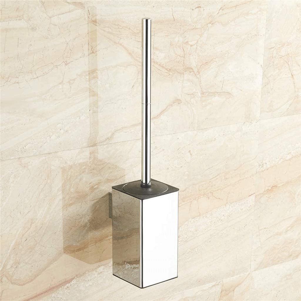Toilet Brush with Holder Stainless Steel, for Cleaning and Scrubbing Bathroom Accessories