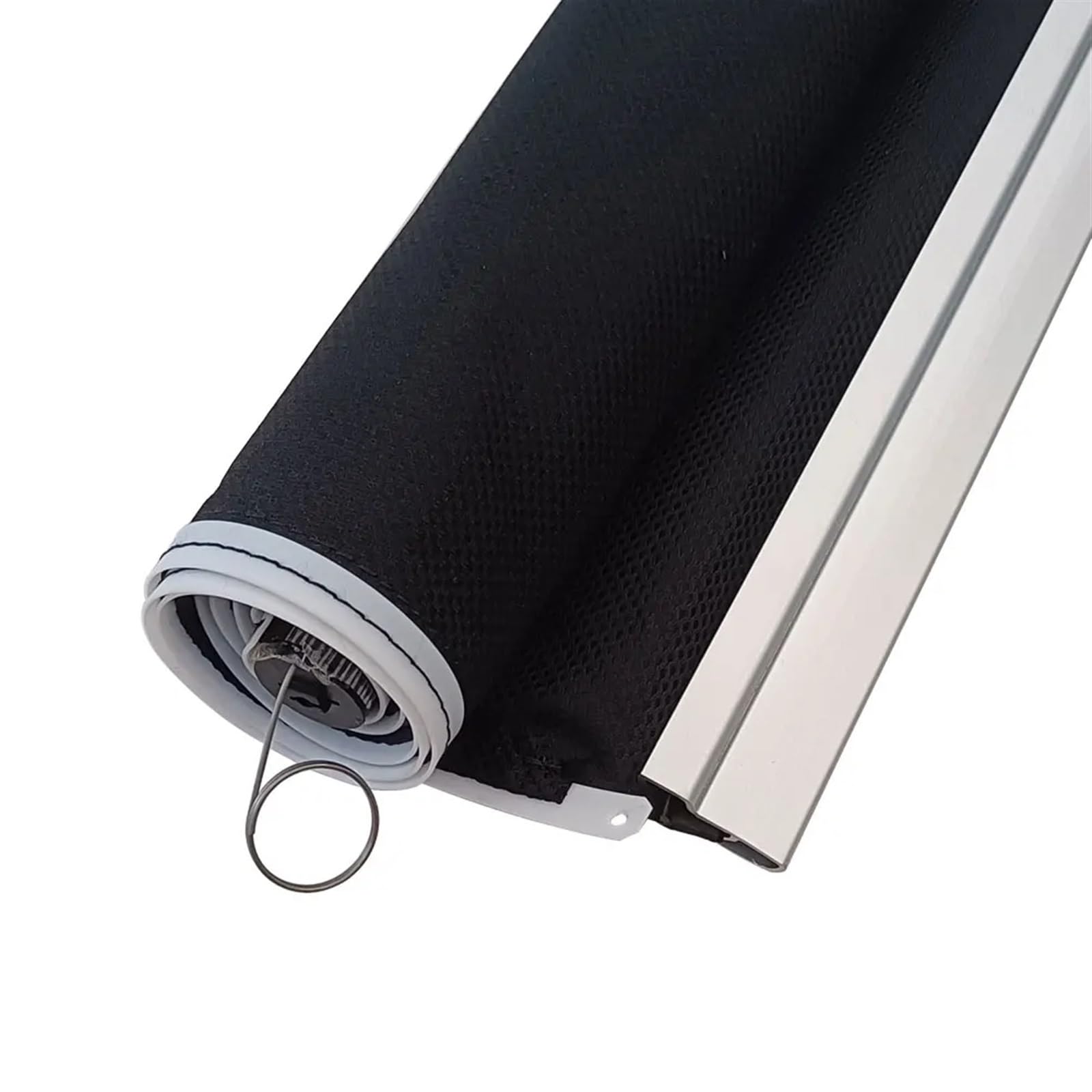 Parasol magnético Coche para para Q7 2007 2008 2009 2010 2011 2012 2013 2014 2015, Conjunto De Cubierta De Cortina para Techo Solar Panorámico para Coche Parasol Ventana Coche(Black Rear)
