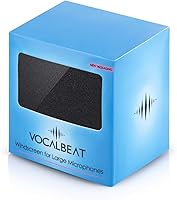 Vista 7 de Parabrisas de espuma para micrófono Blue Yeti – Cubierta de filtro Pop hecha de material de esponja de calidad que filtra la grabación no deseada