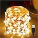 Produktbild Led Lichterkette, Sunnest Lichterkette 120 Led 12M Draht aus Kupferdraht, Wasserdicht Lichterkette mit Schalter und USB-Port Stimmungslichter für Innen und Außen, Deko Lichterschlauch Warmweiß
