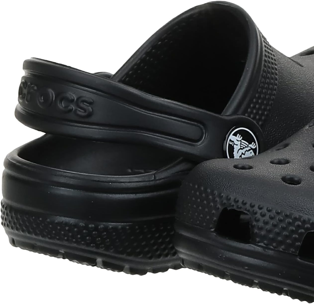 Crocs Unisex Kid's Classic Clog 2 UK Child Black