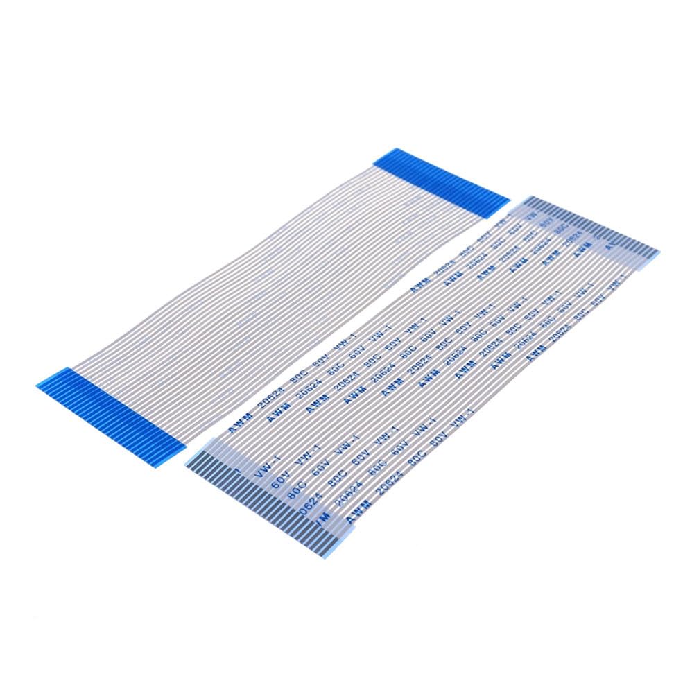 100pcs Flexible Flat Cable 30 PIN same isotrophy FFC 1.0 mm pitch Length 60 70 80 100 120 150 200 250 300 400 450 500 600 700mm - (Color: 100mm Length)