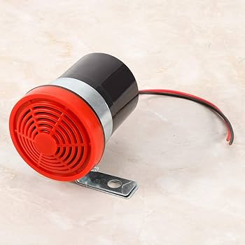 12V 24V 105dB Car Reversing Alarm Back Up Horn Reverse Beeper Buzzer - Electically Controlled Air Horn, Electric Pump Air Horn