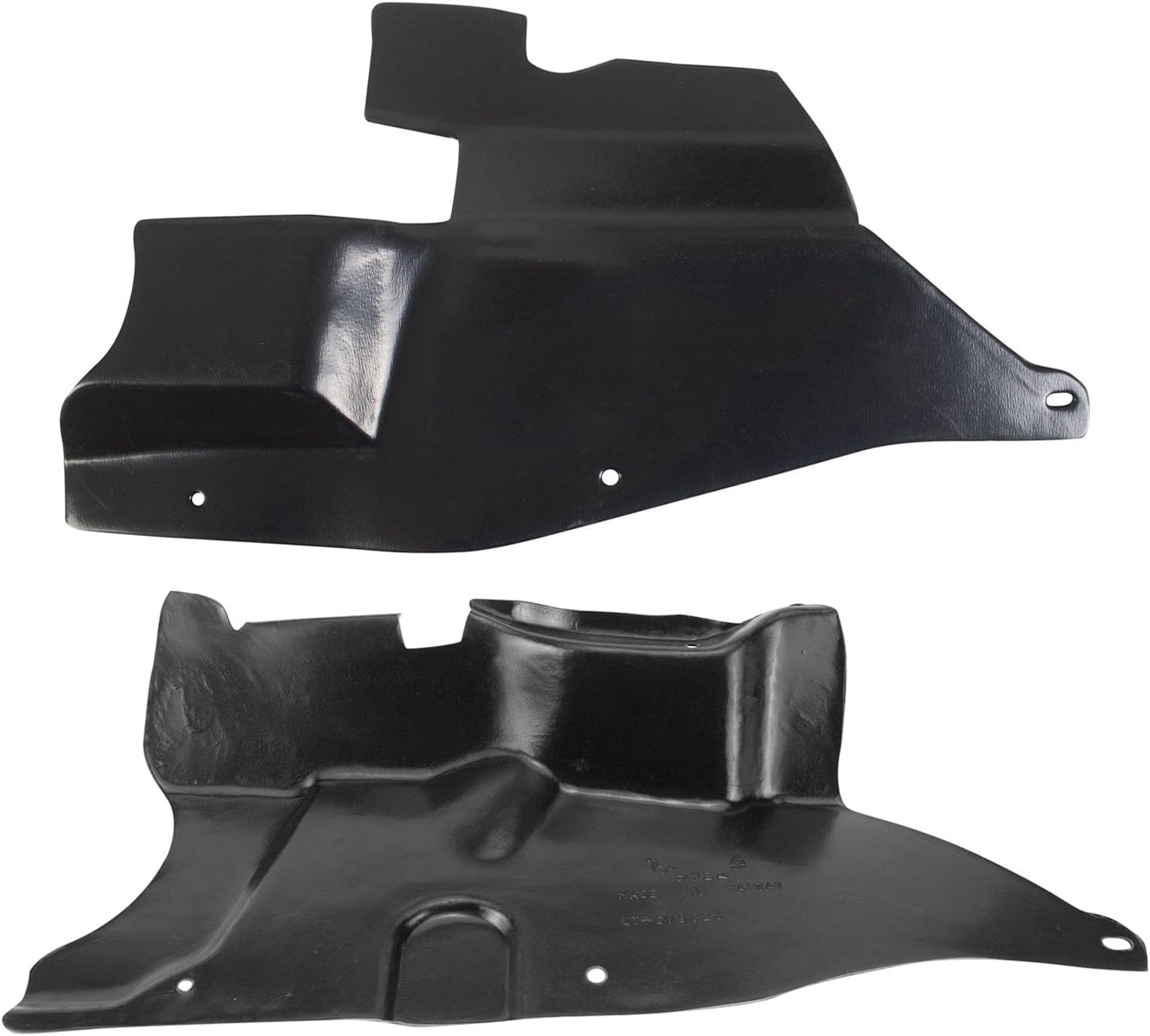 TRQ Front Fender Splash Shield Driver & Passenger Side GM1250141 GM1251141 Compatible with 2008-2009 Buick LaCrosse 2006-2009 Chevrolet Impala 2006-2007 Monte Carlo