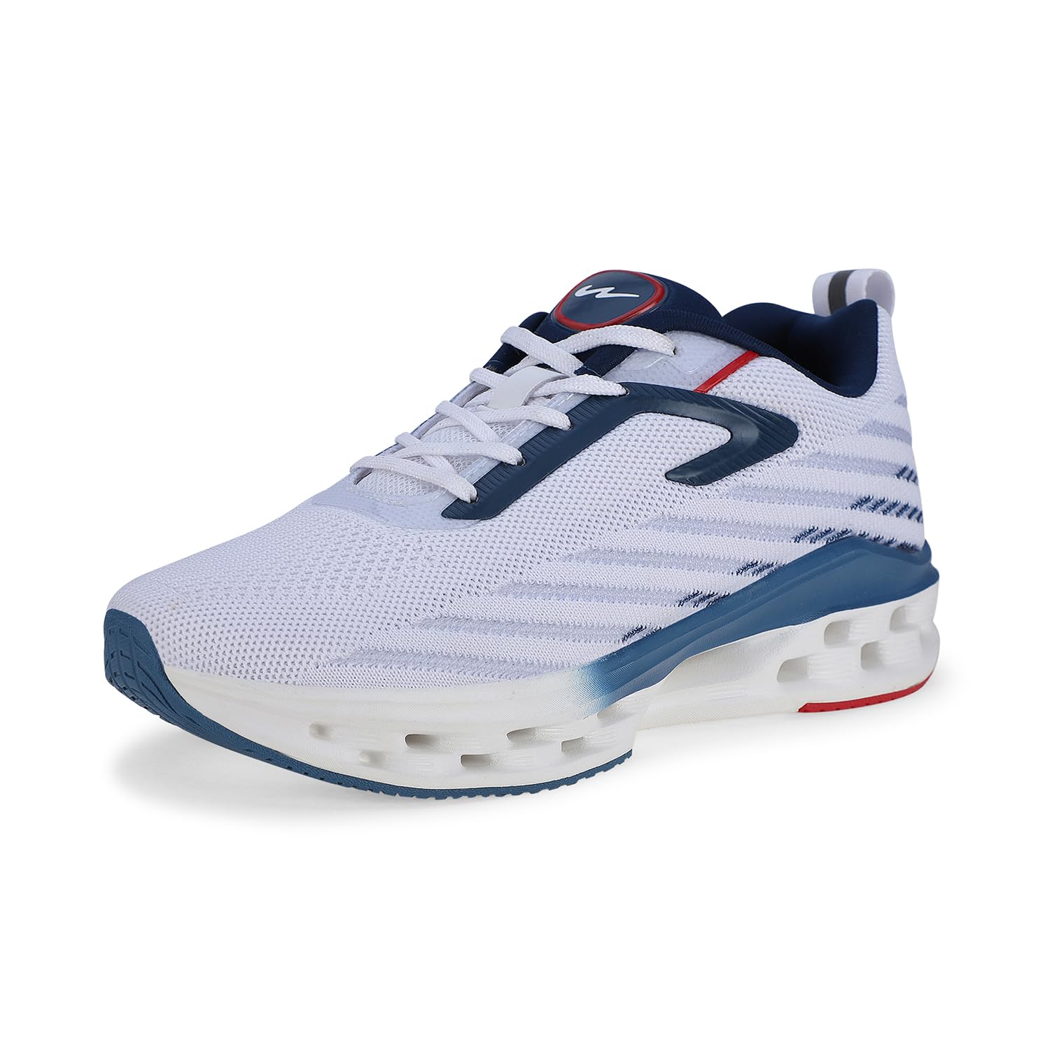 Campus Mens Bickel WHT/M.BLU Running Shoes - 9UK/India 22G-1142 (B0DHGK35Y5) Amazon Price History, Amazon Price Tracker