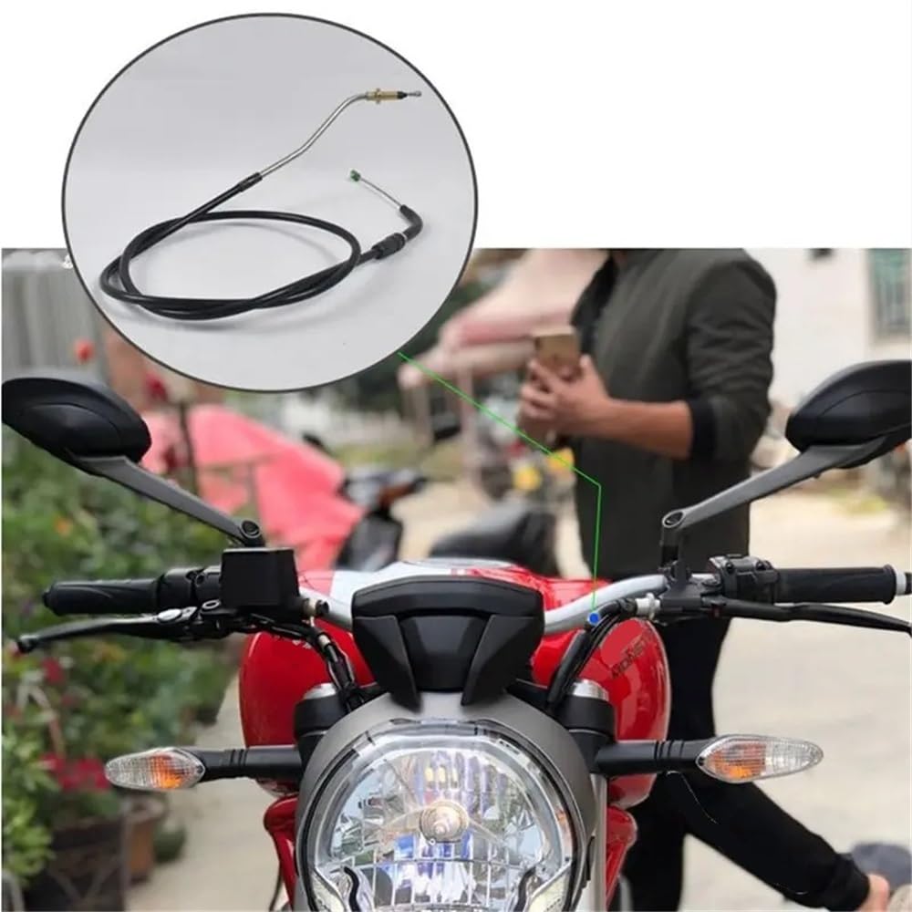 Cable de Control embrague motocicleta, línea freno para Monsters 821 797, accesorios repuesto