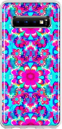 MUNDAZE - Case for Samsung Galaxy S10 Plus Slim Hybrid Shockproof Hard Shell Soft TPU Heavy Duty Protective Phone Cover - Cute Girly Art Design