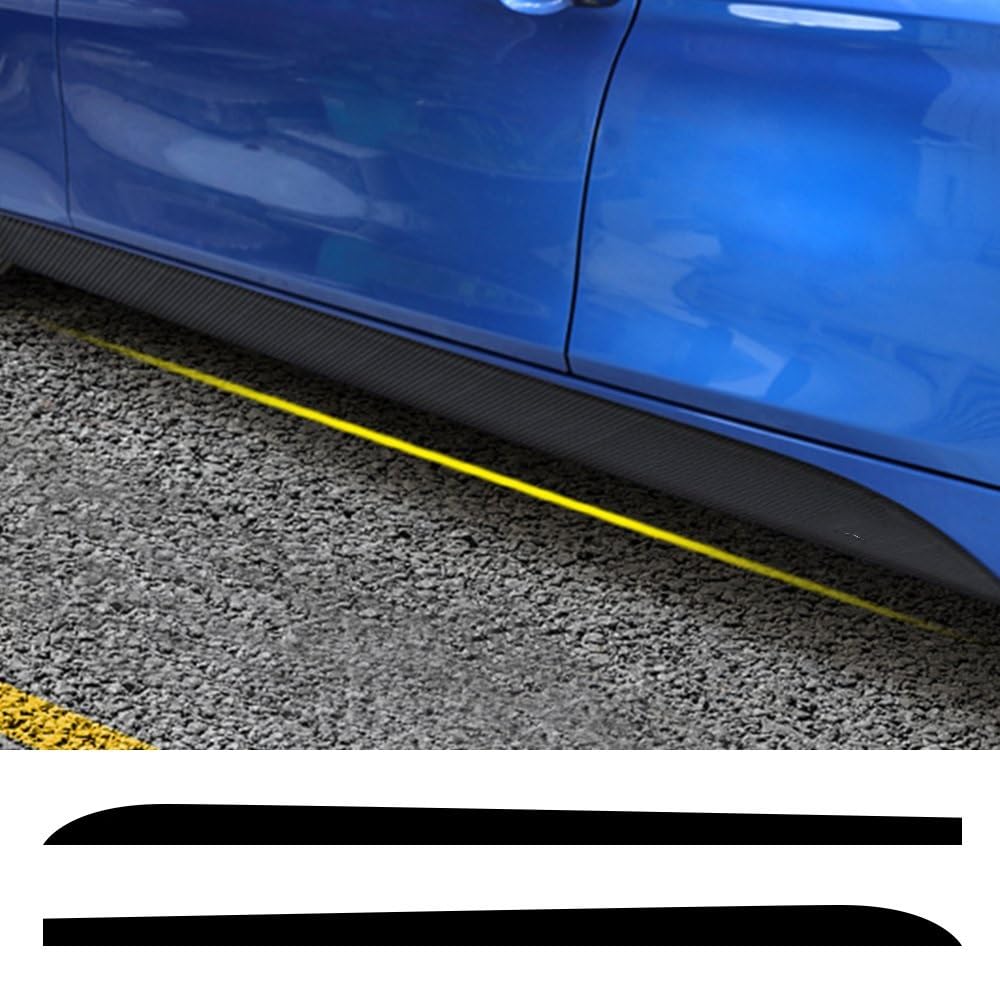 Minigonne Laterali Alettoni Laterali Per BMW F30 F31 F32 F33 F22 F23 F15 F85 F10 E60 E61 G30 E90 Adesivi Gonna Laterale Accessori(D,Matt)