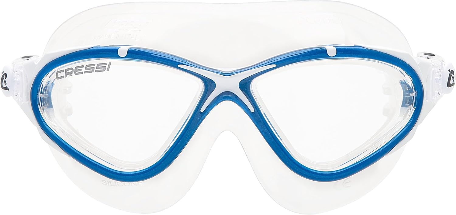 Cressi Adult Swim Goggles with Long Lasting Anti-Fog Technology - Planet: made in Italy
