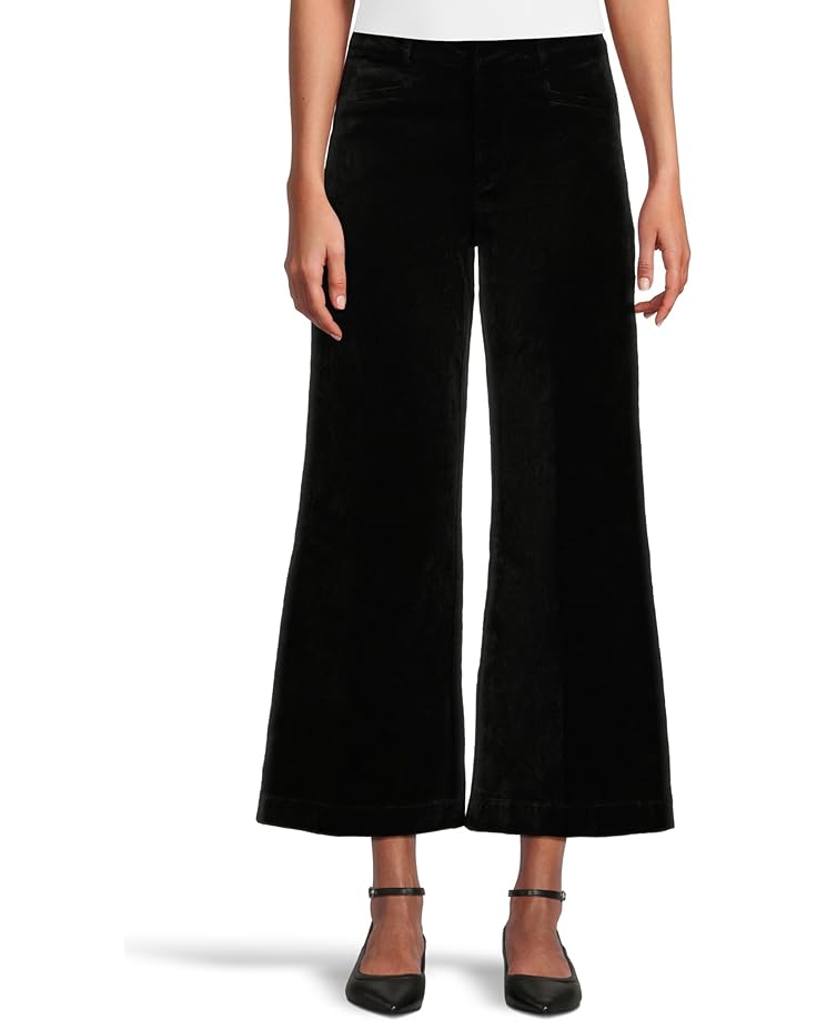 Paige Clean Front Anessa Trouser In Black Overdye - Main View