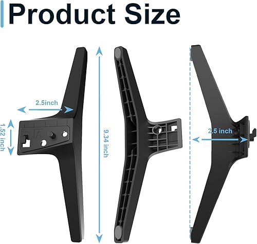 Miniatura 9 de Soporte de TV de 49 pulgadas, 50 pulgadas, 55 pulgadas, patas de TV LG para 55UJ6300, 55UJ6540, 55UK6200, 55UK6300, 55UK6500, 55LJ550M, 55UM7300,