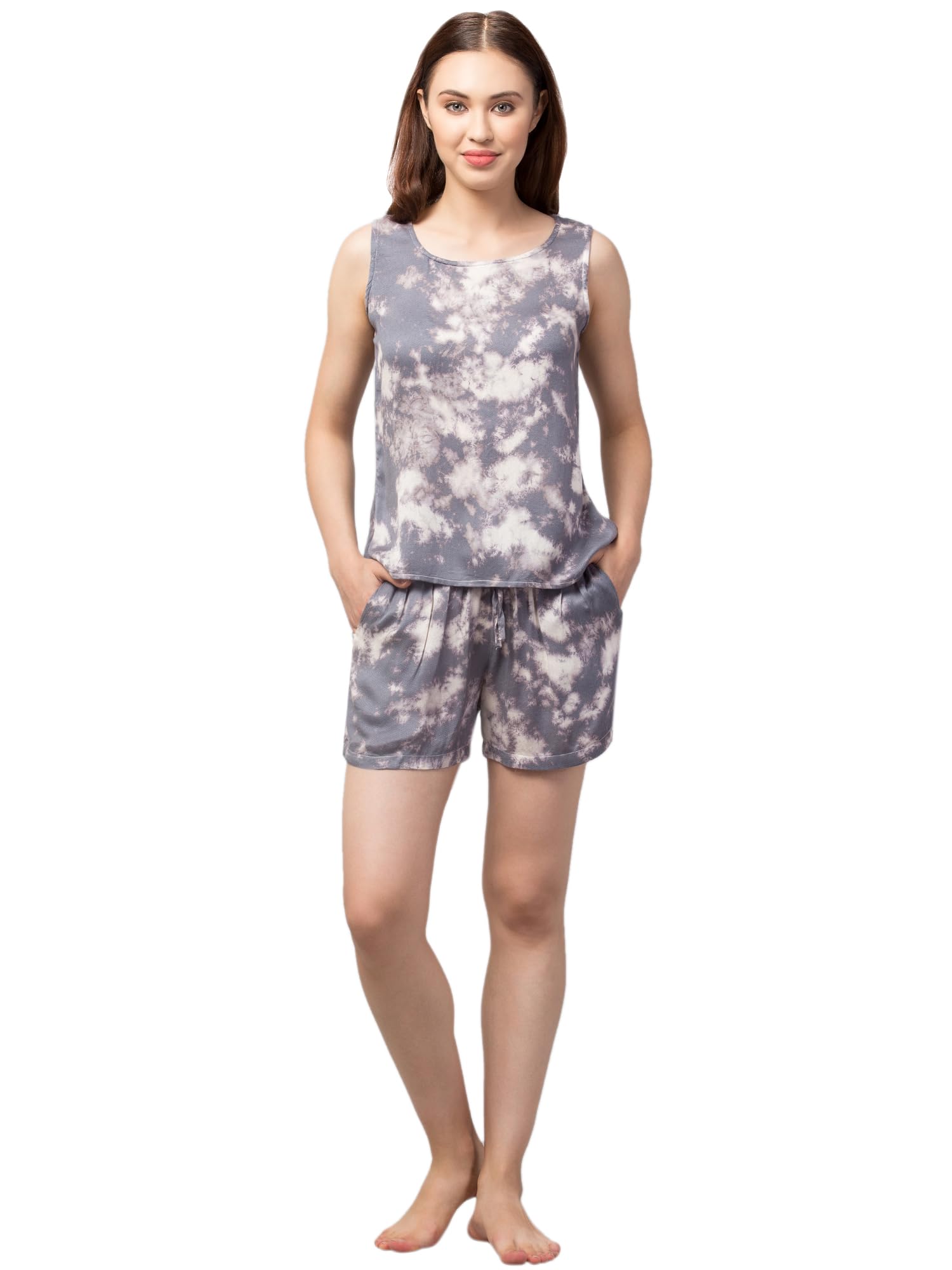 comfort clothing Cord Set Tie Dye Night Wear-picture-51