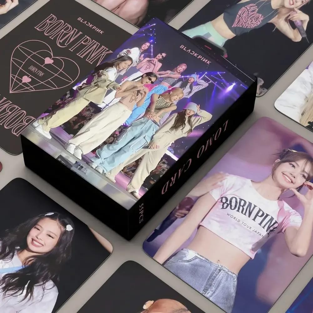 BLACK PINK KIT 55 CARDS LOMO (World Tour V.2) | Amazon.com.br