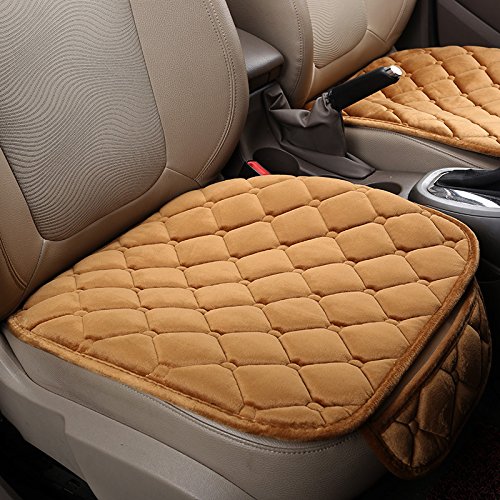 HCMAX Soft Car seat Cover Cushion Pad Mat Protector for Auto Supplies for Sedan Hatchback SUV - 1 Pack Front Seat Cover