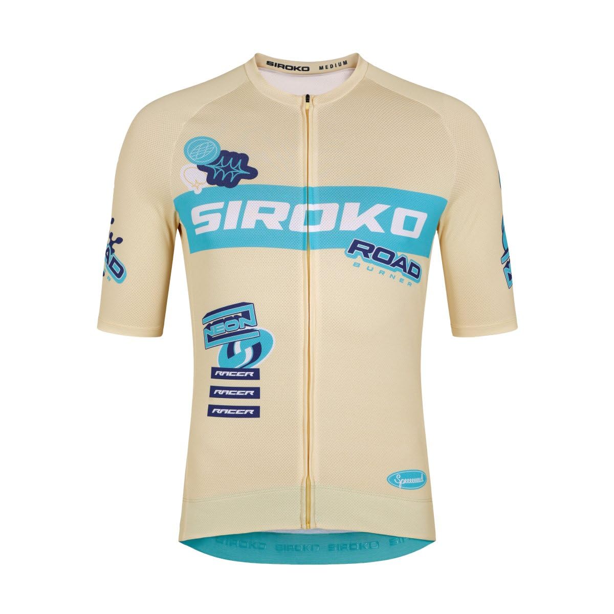SIROKO - Sommer-Radtrikot M8 NRC Yellow