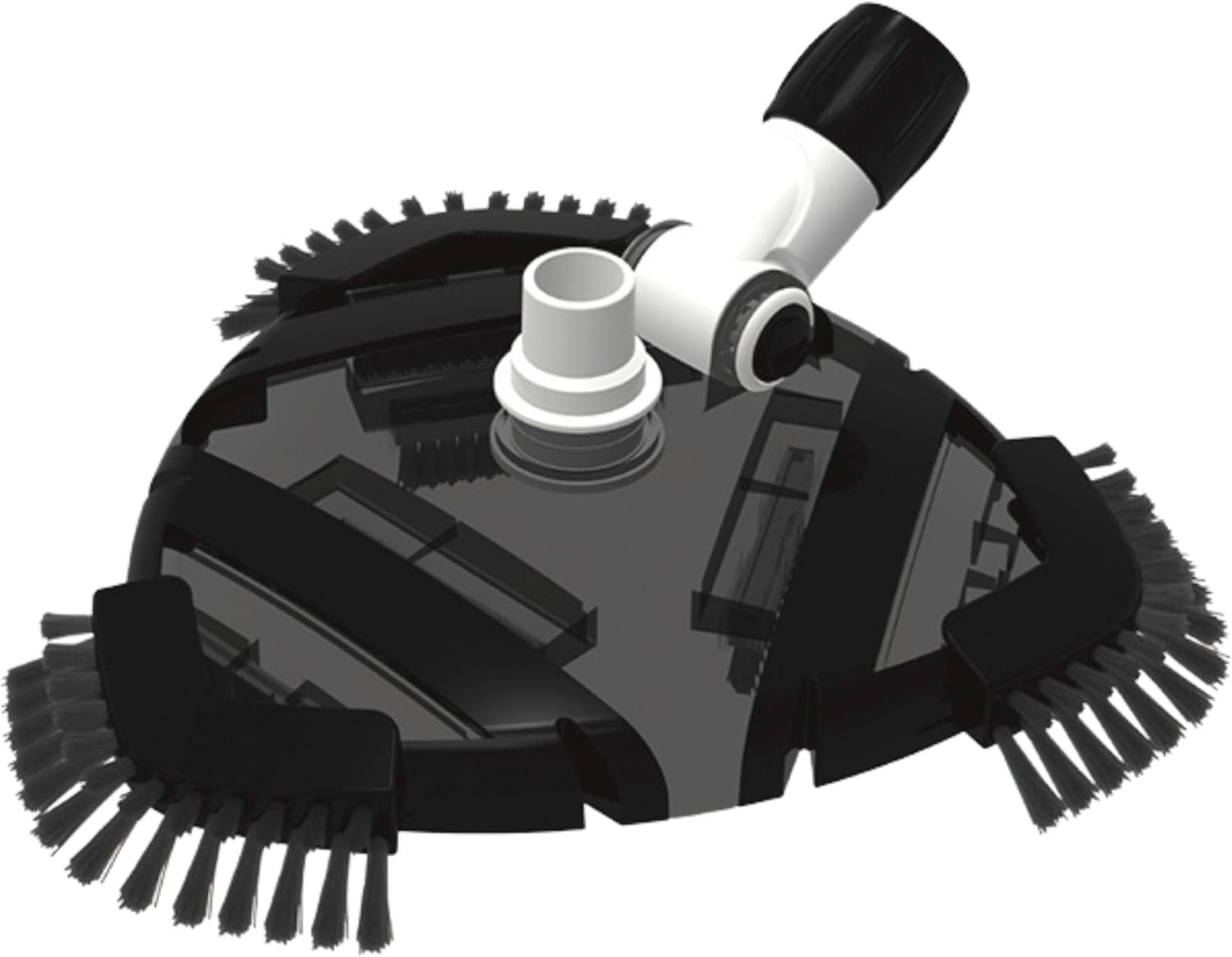 Wessel-Werk Pool Vacuum Heads with Profesional Weighted Design and Flexible Side Brush Strips to Deep Clean Inground & Above Ground Pools (Triangle Pool Vacuum Head)