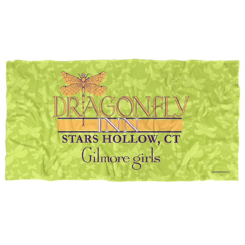 LOGOVISIONLOGOVISION Gilmore Girls Beach Towel, 30"x60", Dragonfly Inn Logo Beach Towel