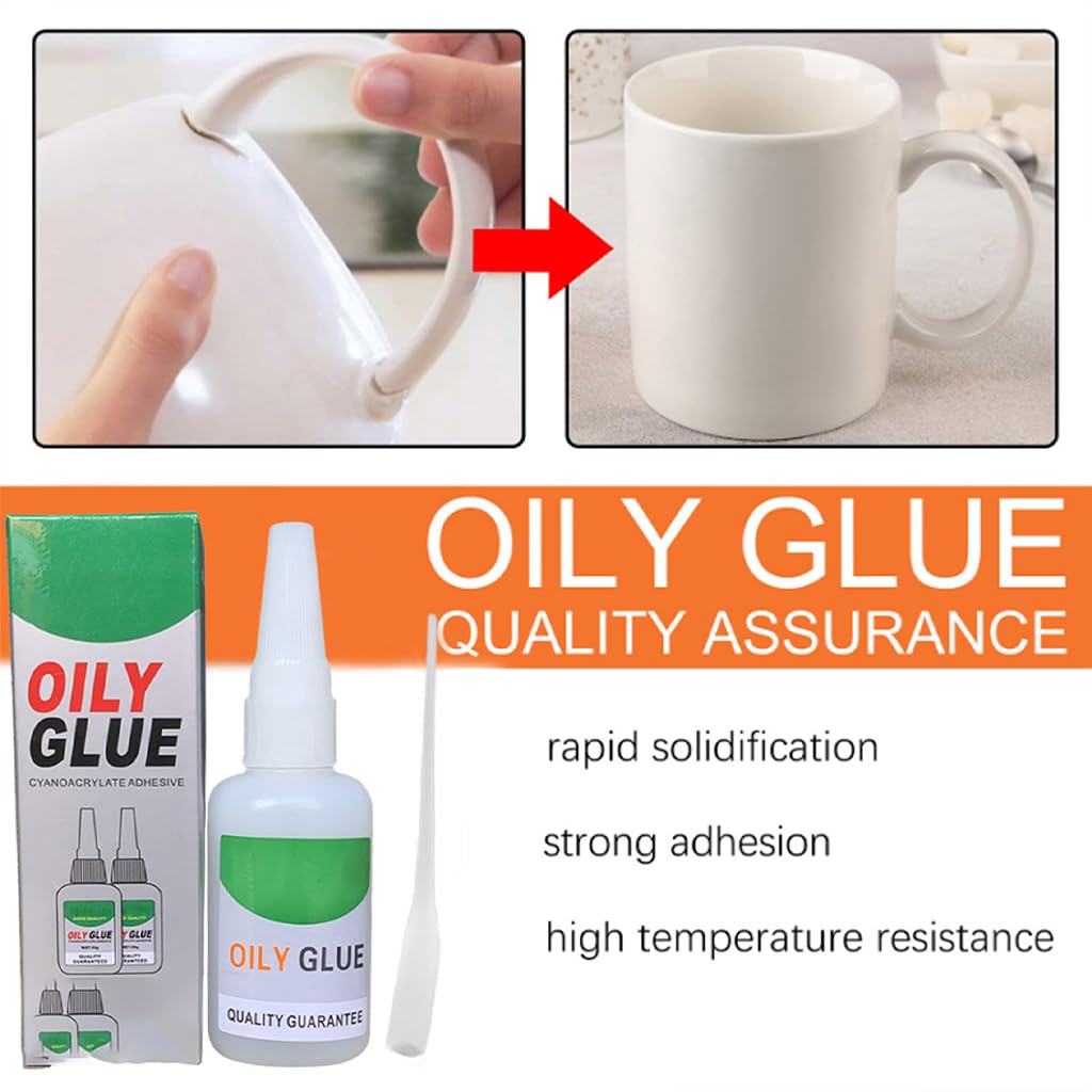 Oily Glue Mighty Universal Glue,Welding High Strength Oily Glue for DIY, Plastic, Metal, Wood