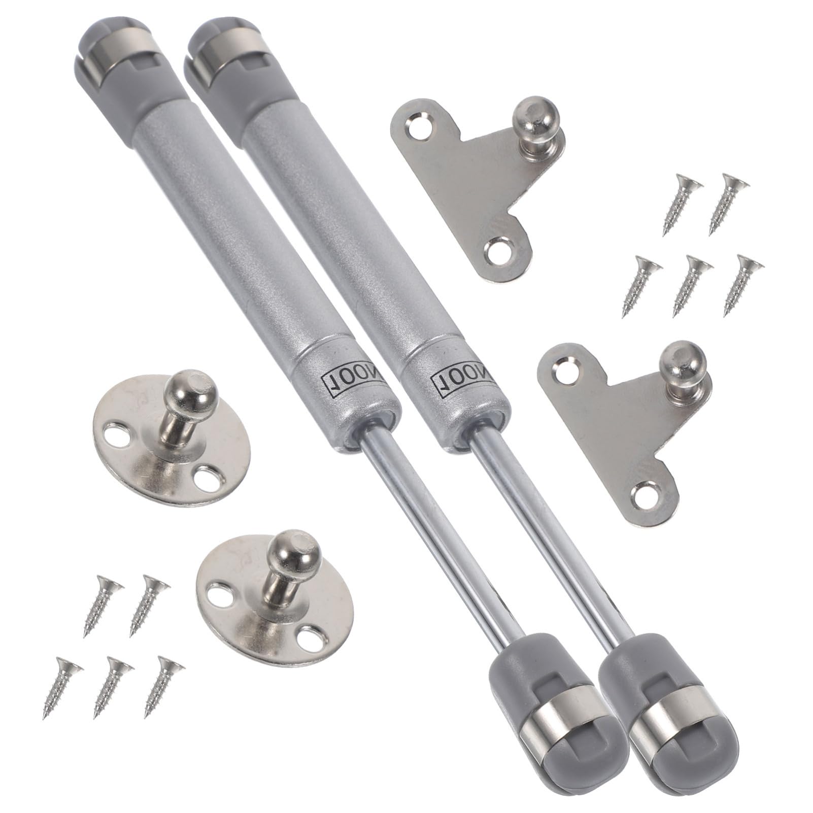 COOLHIYA Stainless Steel Gas Spring Support for Furniture Cabinet Hinge Gas Springs Aluminum Frame Soft Close Door Hinges