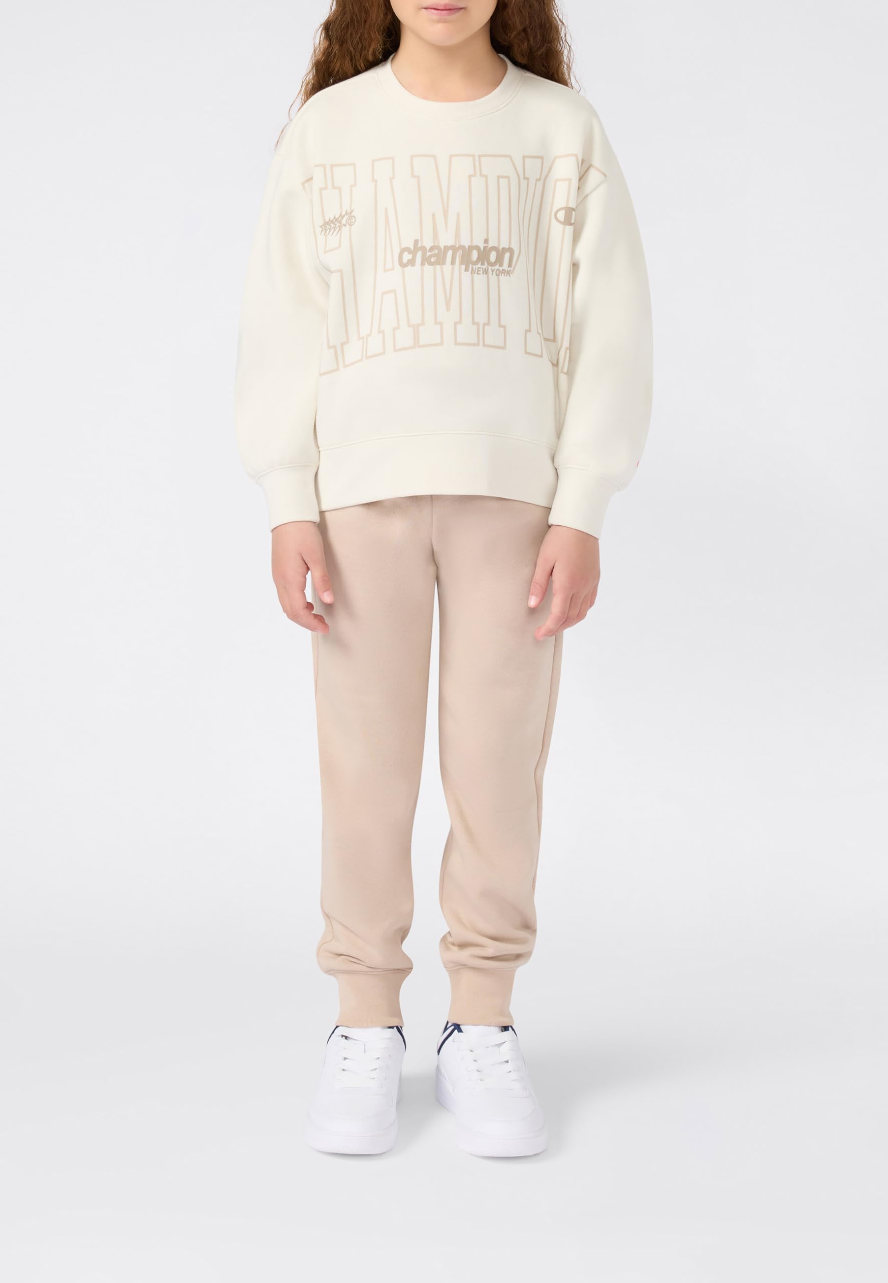 Champion Survêtement Legacy pour fille, beige, XXS
