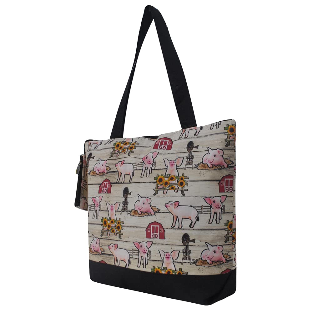 NGIL Medium Canvas Tote Bag with Coin Purse