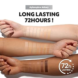 TIRTIR Mask Fit Aura Silver Cushion Foundation | Semi-glow Finish, Natural Coverage, Moisturizing, Lightweight, Korean cushion foundation (33N Macchiato, Full Size, 0.63 Fl Oz)