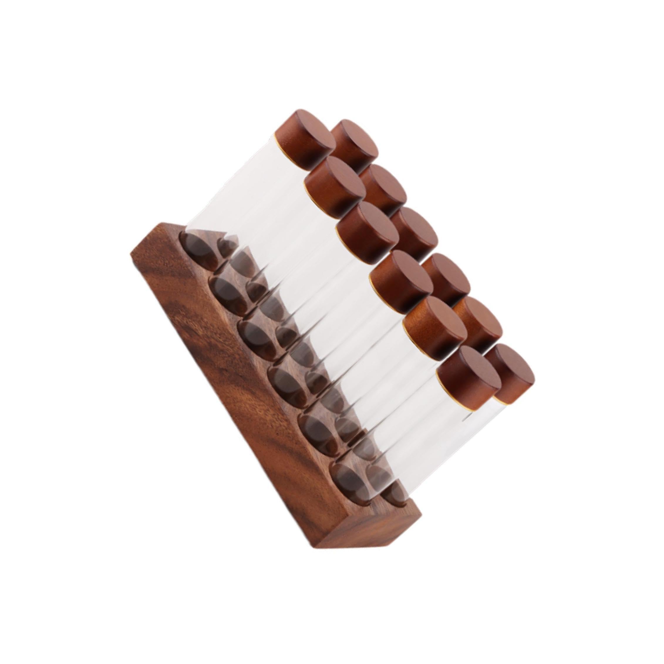 Barattoli in vetro borosilicato con chiusura ermetica per conservare chicchi di caffè, frutta secca e cereali integrali, ecc. Contenitori in vetro per la conservazione di chicchi caffè con
